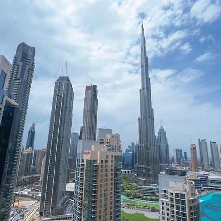 דובאי Luxury 2 Bedroom Suite With Full Burj Khalifa View מראה חיצוני תמונה