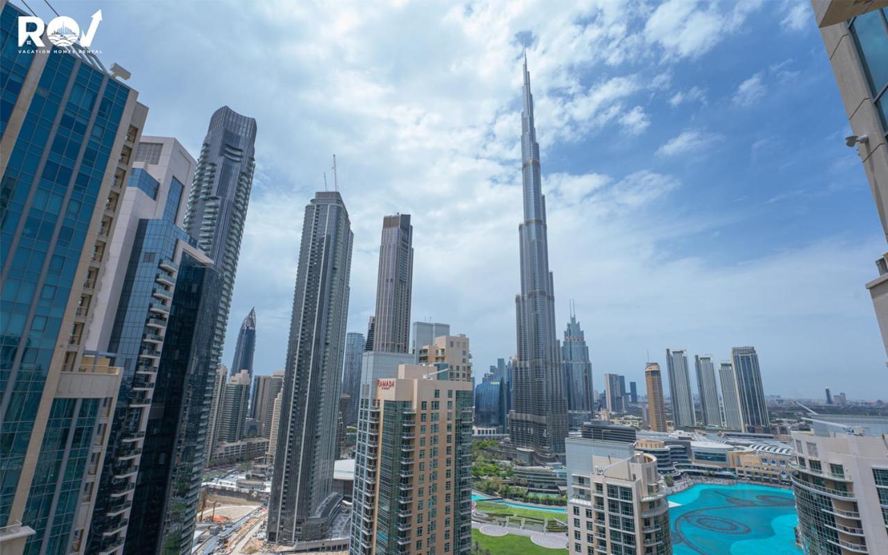 דובאי Luxury 2 Bedroom Suite With Full Burj Khalifa View מראה חיצוני תמונה