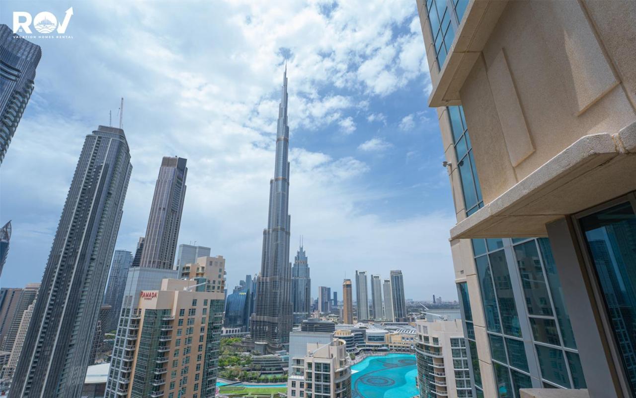 דובאי Luxury 2 Bedroom Suite With Full Burj Khalifa View מראה חיצוני תמונה